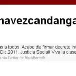 Decreto de Inamobilidad Laboral 2011 Twitter