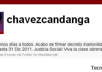 Decreto de Inamobilidad Laboral 2011 Twitter