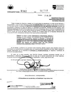 Oficio Saren Solvencia IVSS