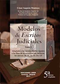 Libro Modelos de Escritos Judiciales Cesar Augusto Montoya