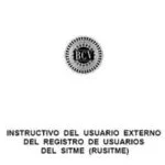 Instructivo SITME RUSITME