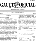 Gaceta Oficial de Cuba