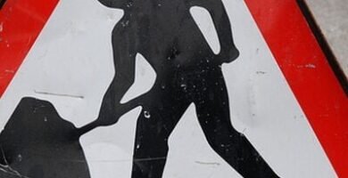 Señal de Hombres Trabajando