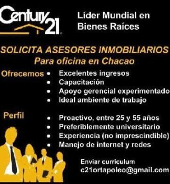 Century 21 Buscar Asesores Oficina en Chacao