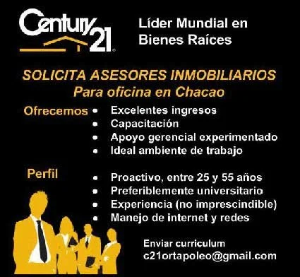 Century 21 Buscar Asesores Oficina en Chacao