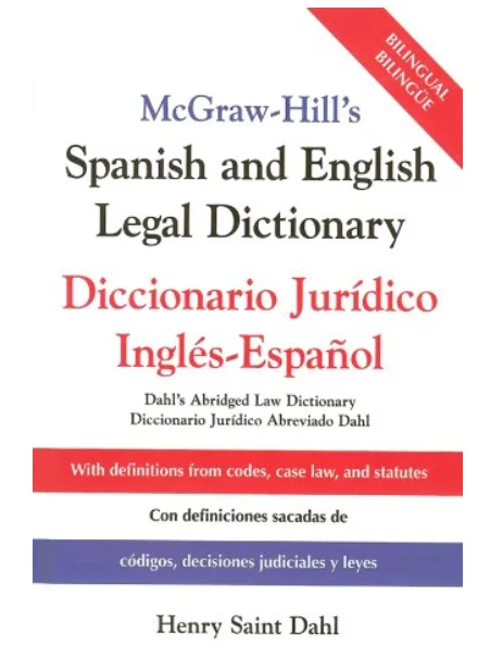 Diccionario Legal Inglés Español McGraw-Hill