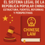El Sistema Legal de la República Popular China