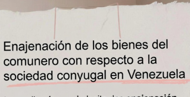 La Enajenación de Bienes de la Comunidad Conyugal mediante Autorización