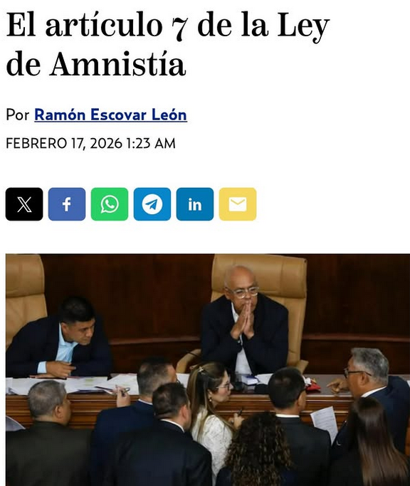 El artículo 7 de la Ley de Amnistía