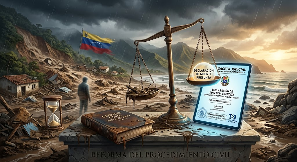 Catástrofes y la declaración de ausencia legal: La urgencia de reformar la declaración de ausencia en Venezuela