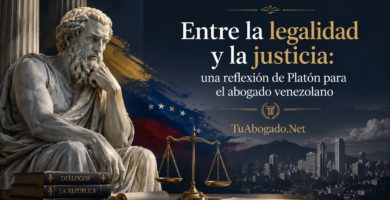 Entre la legalidad y la justicia: una reflexión de Platón para el abogado venezolano